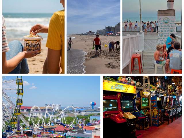 Classic Beach and Boardwalk Day