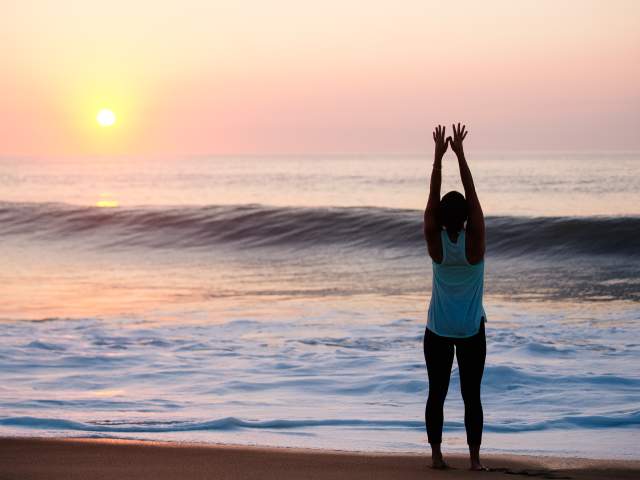 Beach Yoga