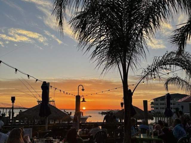 Fish Tales Sunset