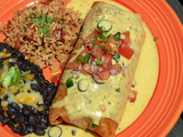 Mother's Cantina Burrito