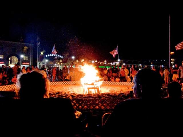 Beach Bonfire