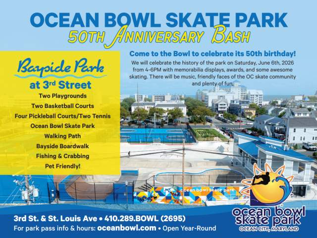 Ocean Bowl Skate Park 50th Anniversary