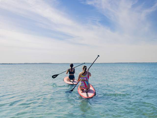 SUP boarding in Ocean City, MD