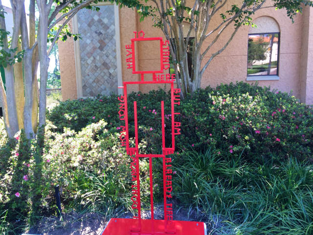 Rollins Museum of Art outdoor sculpture