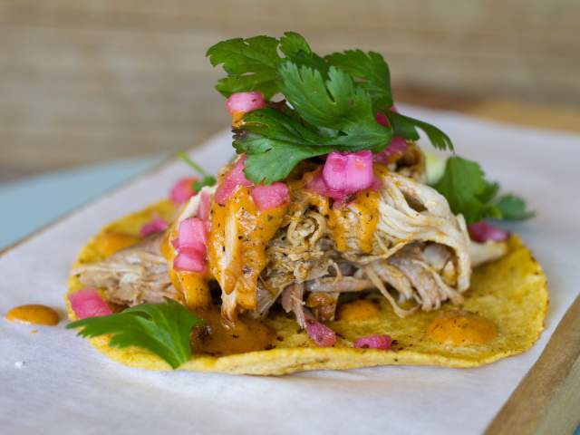 Black Rooster Taqueria achiote