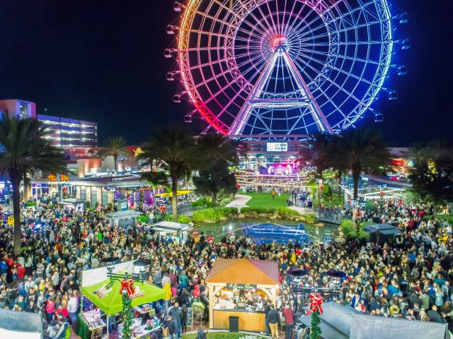 ICON Park evening event