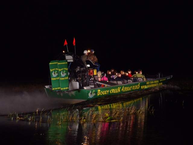 Boggy Creek Airboat Rides at Southport Park