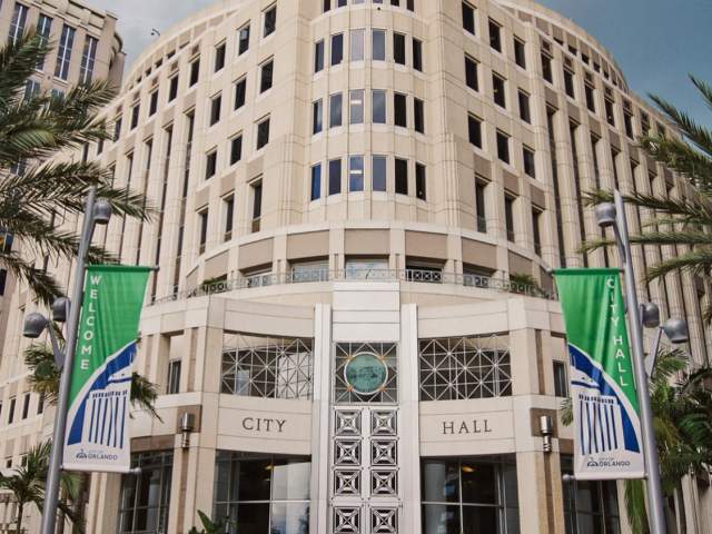 Orlando City Hall exterior