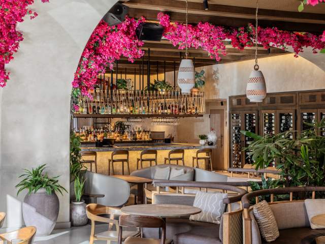 Interior with flowers of AVA MediterrAegean