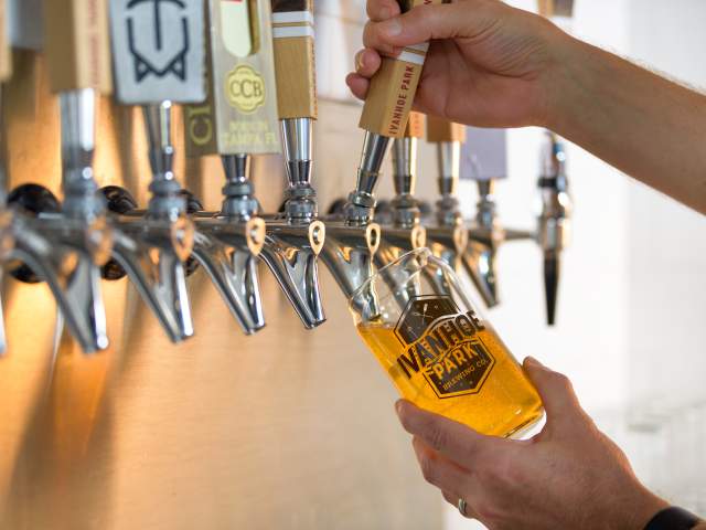 Ivanhoe Park Brewing Company tap