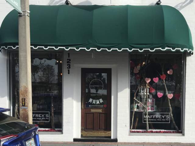 Maffrey's Good Goods store exterior