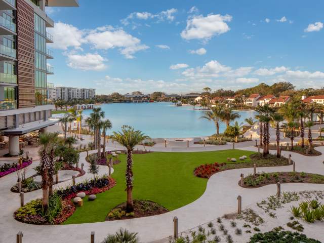 Spartina court at Conrad Orlando