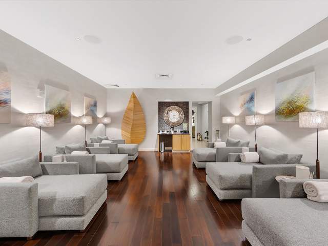 Eforea Spa lounge at Hilton Orlando