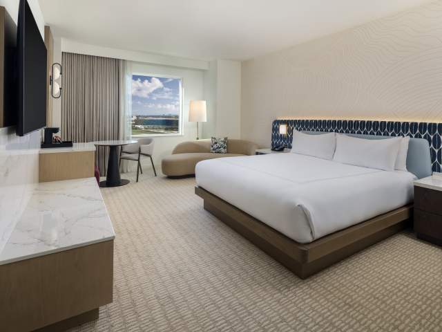 Hilton Orlando room with king bed
