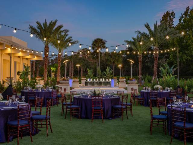 Windsong lawn function at Hyatt Regency Grand Cypress