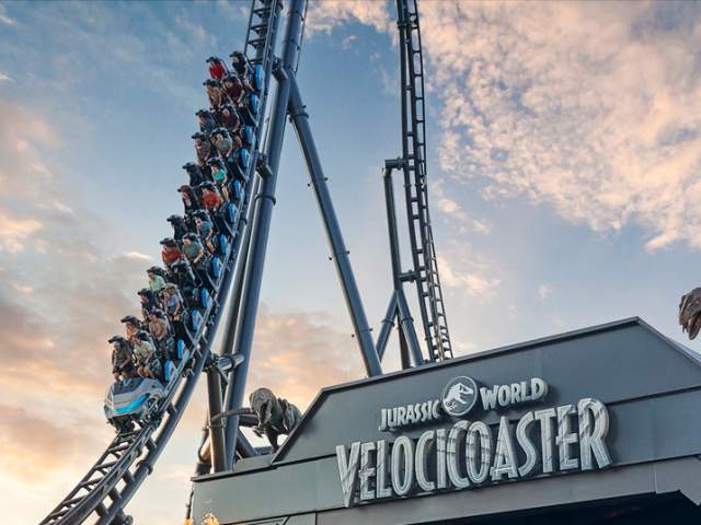 Jurassic World Velocicoaster at Universal's Islands of Adventure