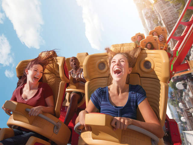 Universal Studios Florida Rip Ride Rockit screamers