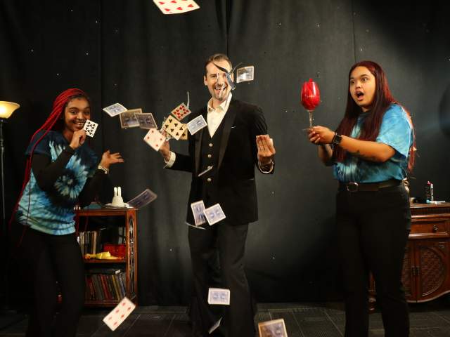 Photos from WonderWorks' Outta Control Magic Dinner Show