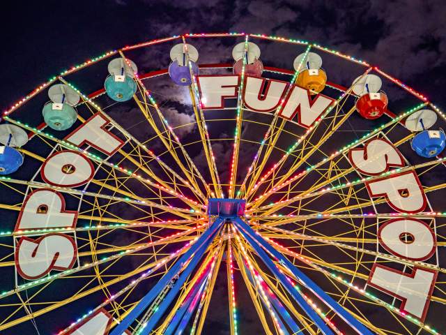 Ferris Wheel at Fun Spot America Theme Parks Orlando