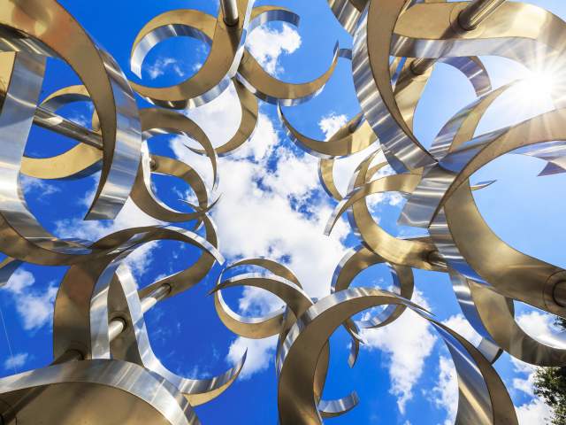 Photo of public art at Lake Eola