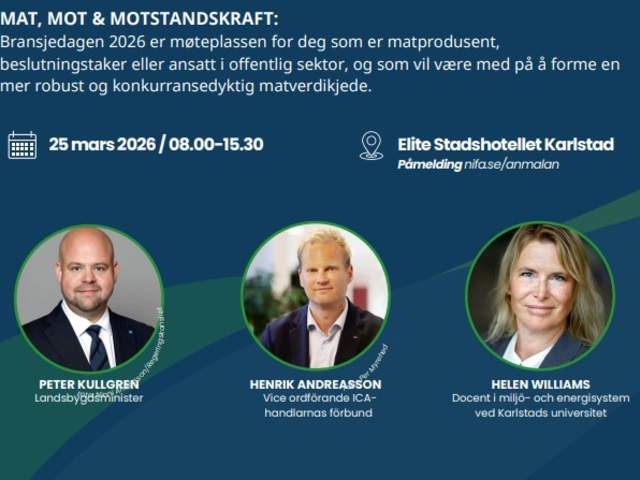 Plakat Bransjedag 25. mars