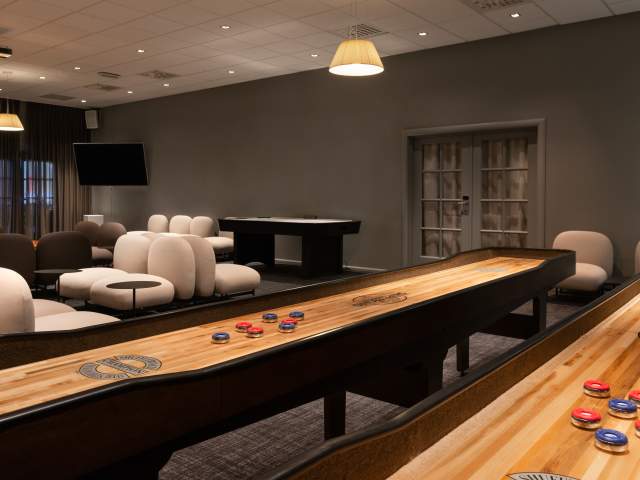 Shufflebord, Q-zone på Quality Hotel ™ Sarpsborg