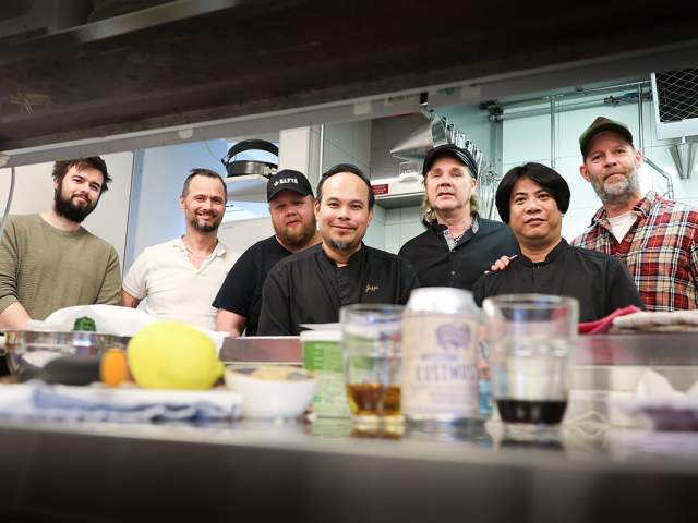 Deltagere på kokkekurset for besøksnæringen