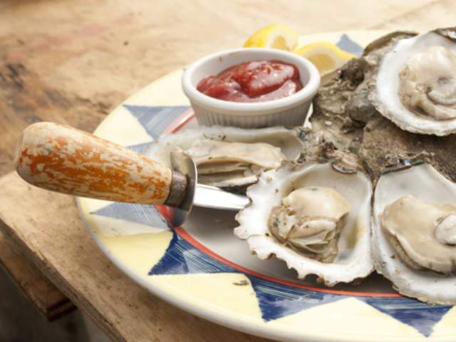A Plate of Oysters