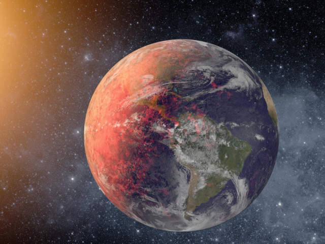 earth from space
