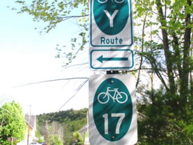 Bike Trail sign