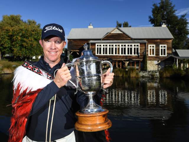 2020 NZ Golf Open Winner Brad Kennedy