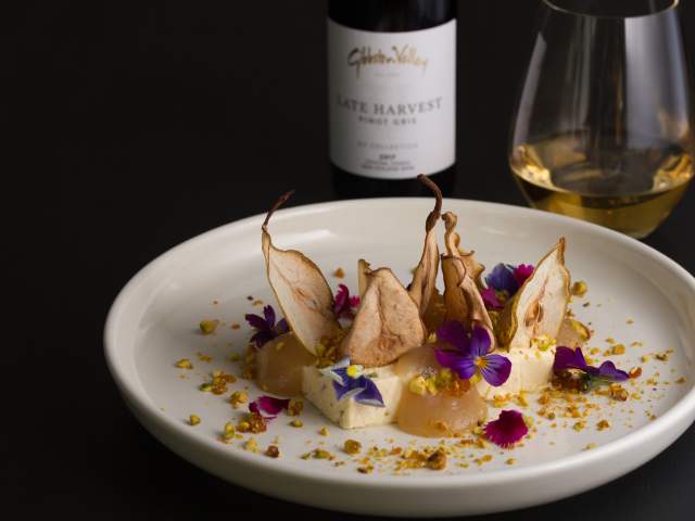 Gibbston Valley Winery Restaurant Honey Pistachio Parfait