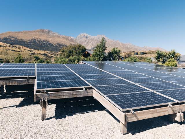 Headwaters Eco Lodge Solar Panels