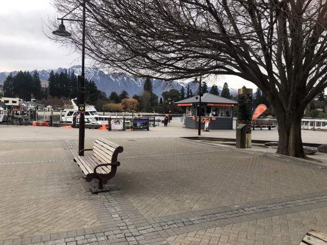 Empty Streets in Queenstown CBD