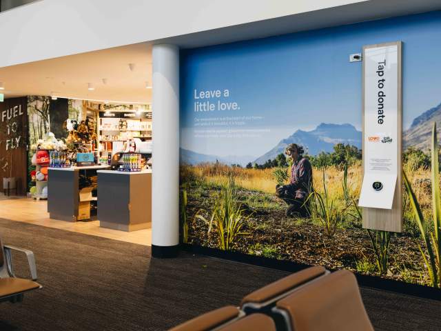 Love Queenstown Digi Donation Wall