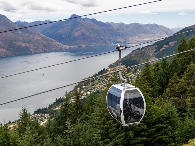 Skyline Queenstown Mountain Bike Uplift