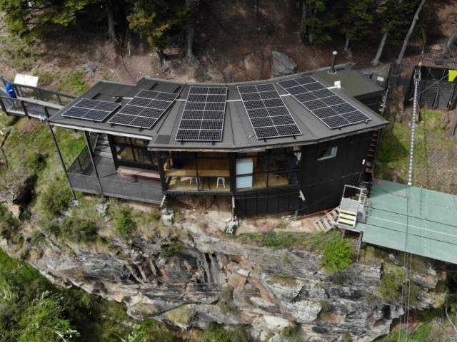 Shotover Canyon Swing rooftop solar