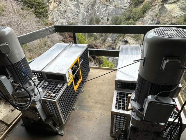 The Bonfiglioli electric winch motors