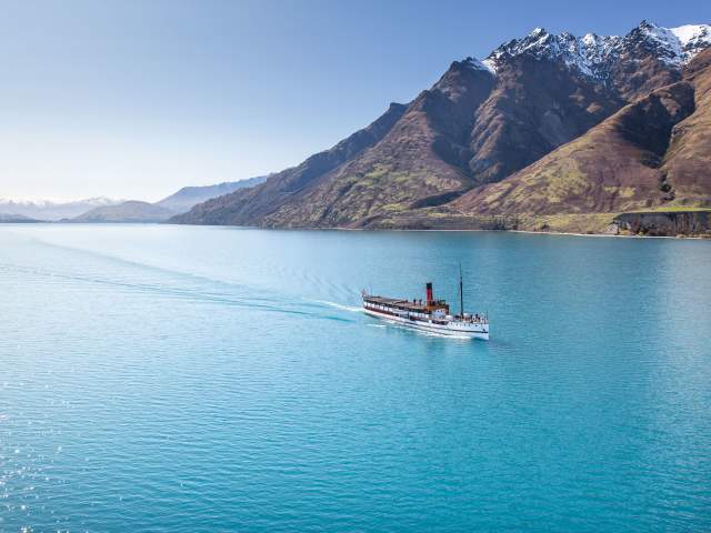 TSS Earnslaw Vintage Steamship Lake Cruises - Real Journeys