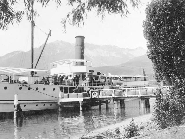 The TSS Earnslaw in the 1950s