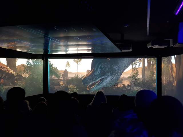 KJet Time Tripper underwater movie theatre