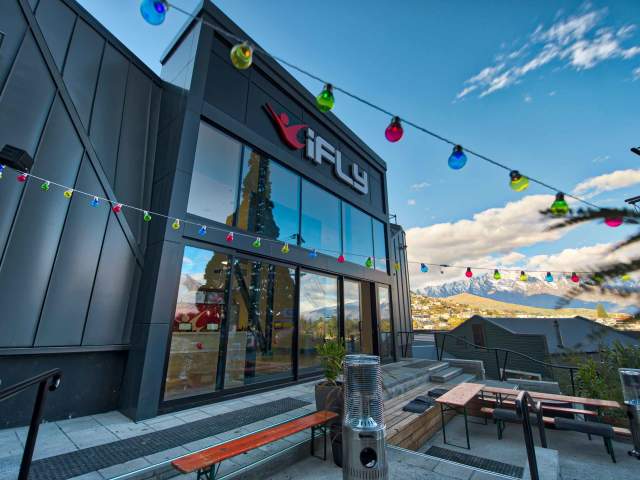 Exterior of iFly Queenstown