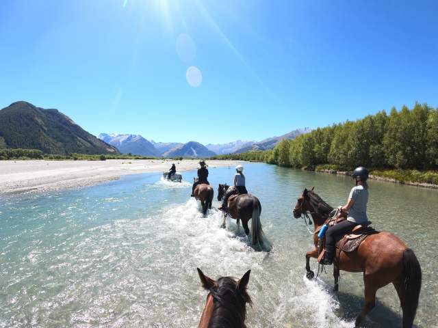 Horse riding in Glenorchy, Lighthorse Adventures