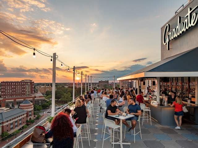 Byrdhouse Rooftop Bar at The Graduate Hotel