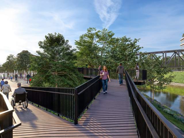 [NEW - 12/25] Brown's Island Improvement Plan Renderings [10 - Canopy Ramp]