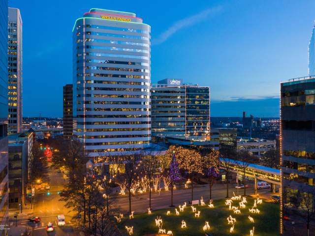 James Center - Holiday Lights in Downtown Richmond