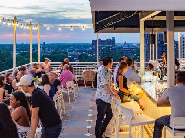 Byrd House rooftop bar