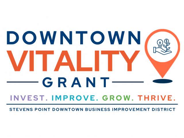 2026 Downtown Vitality Grant logo white