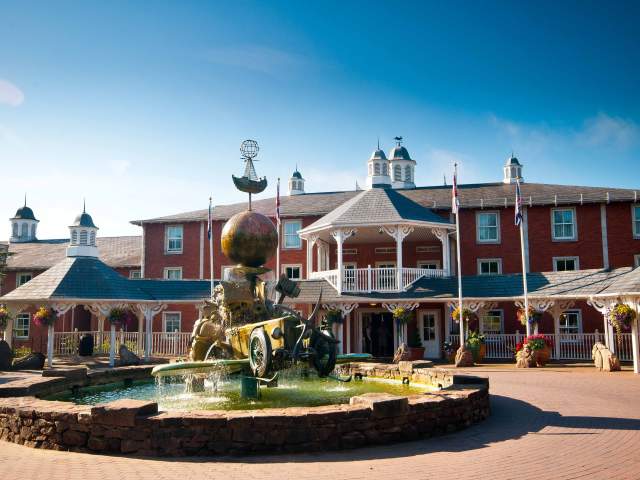 Alton Towers Hotel front