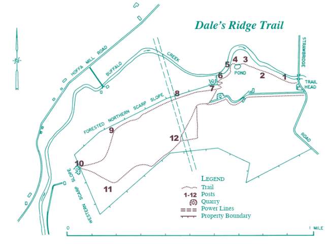 Dale's Ridge Trail Map